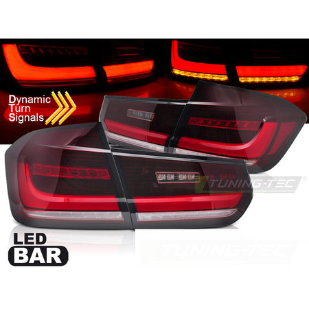 LED Bar Sequenziali Fanali Posteriori Re Bianco per BMW F30 (2011-2018)