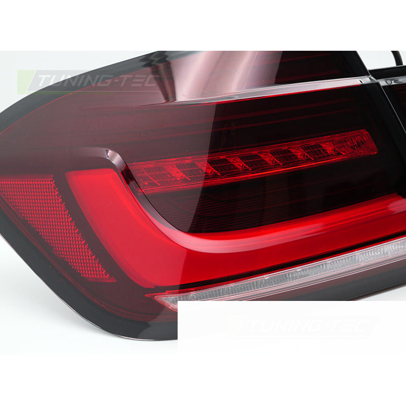 LED Bar Sequenziali Fanali Posteriori Re Bianco per BMW F30 (2011-2018)