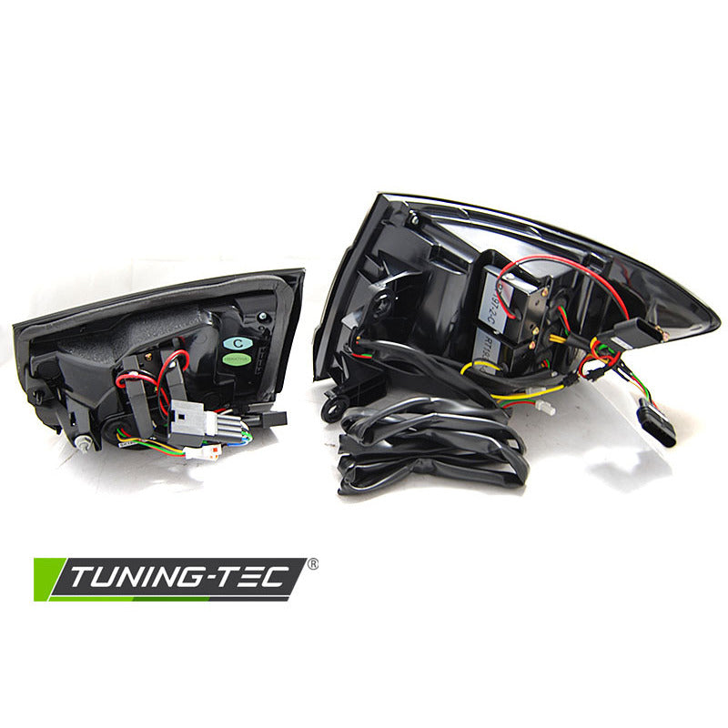 Fanali Posteriori LED Bar Sequenziali Rosso Fumè per BMW F30 (2011-2018)