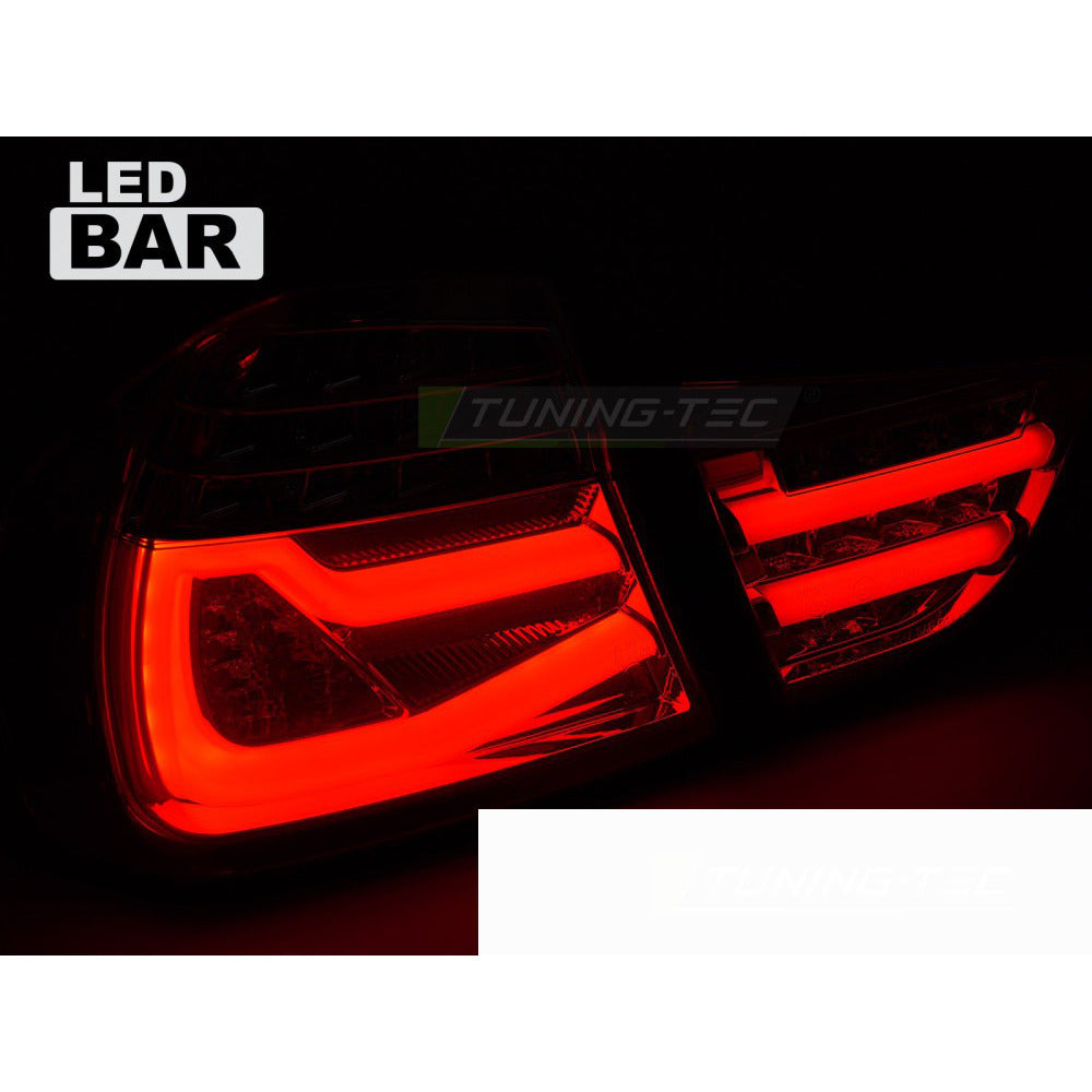 LED Bar Fanali Posteriori Rosso Fumé Sequenziali per BMW E90 (2009-2011)