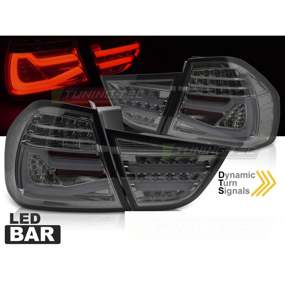 LED Bar Fanali Posteriori Fumé Sequenziali per BMW E90 (2009-2011) - Fanali