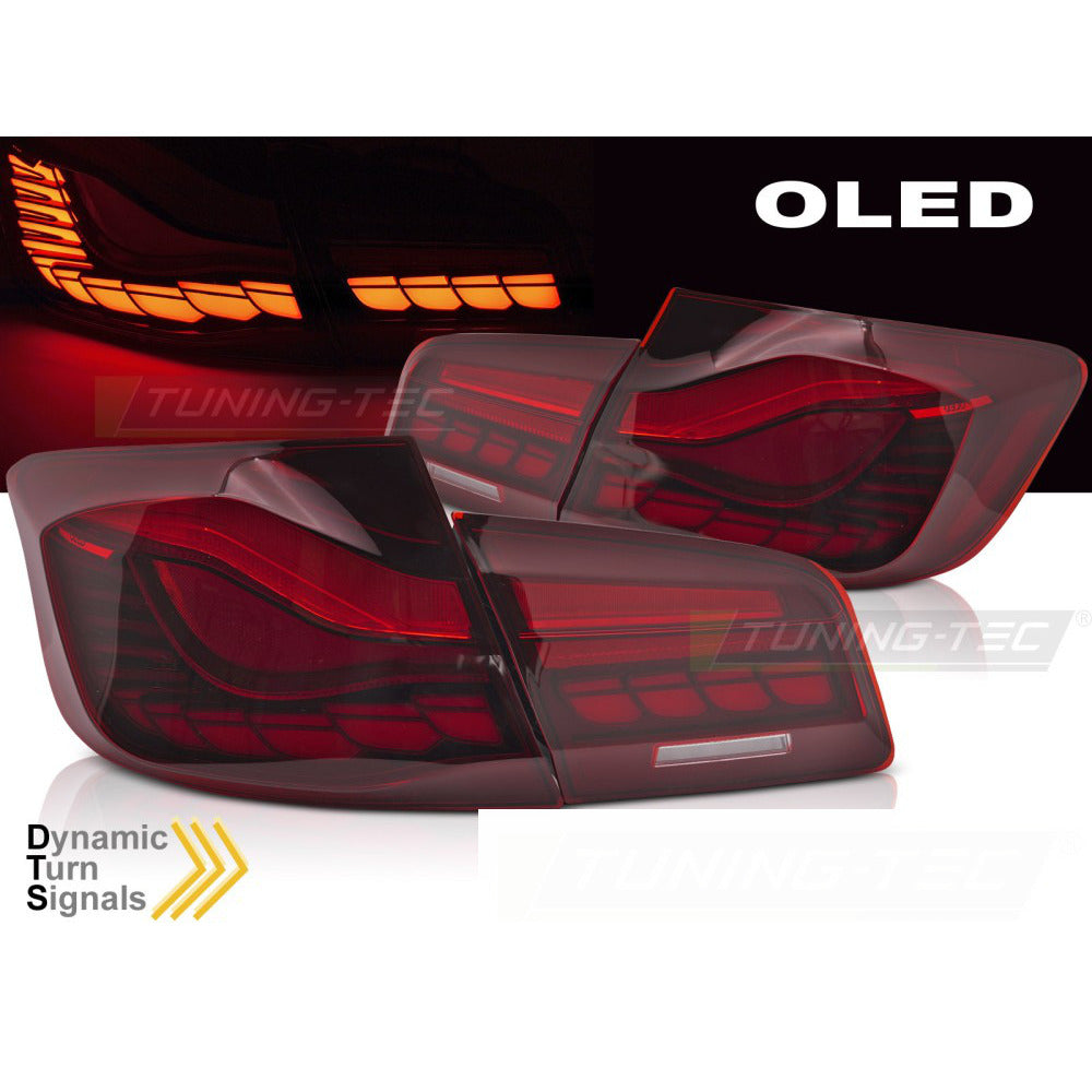 Oled Sequenziali Fanali Posteriori Rosso per BMW F10 (2010-2016) - Fanali