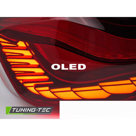 Oled Sequenziali Fanali Posteriori Rosso per BMW F10 (2010-2016) - Fanali