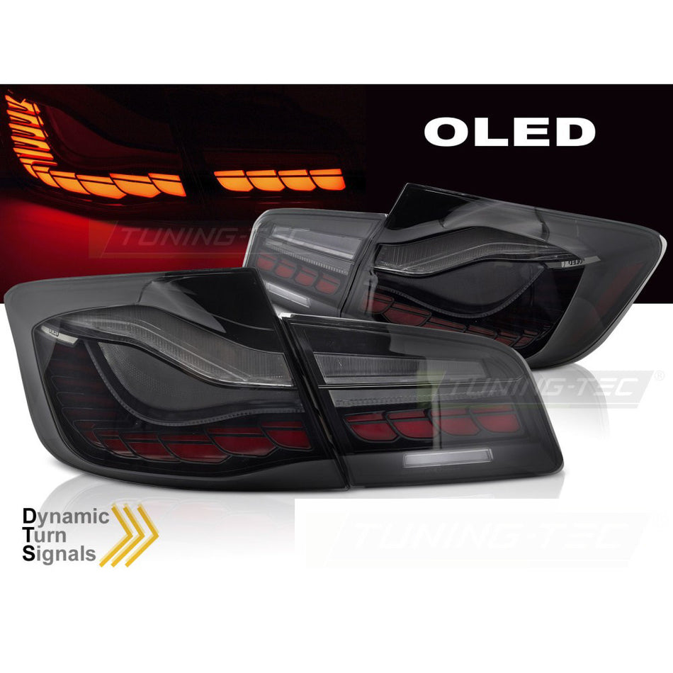 Oled Sequenziali Fanali Posteriori Fumé per BMW F10 (2010-2016) - Fanali