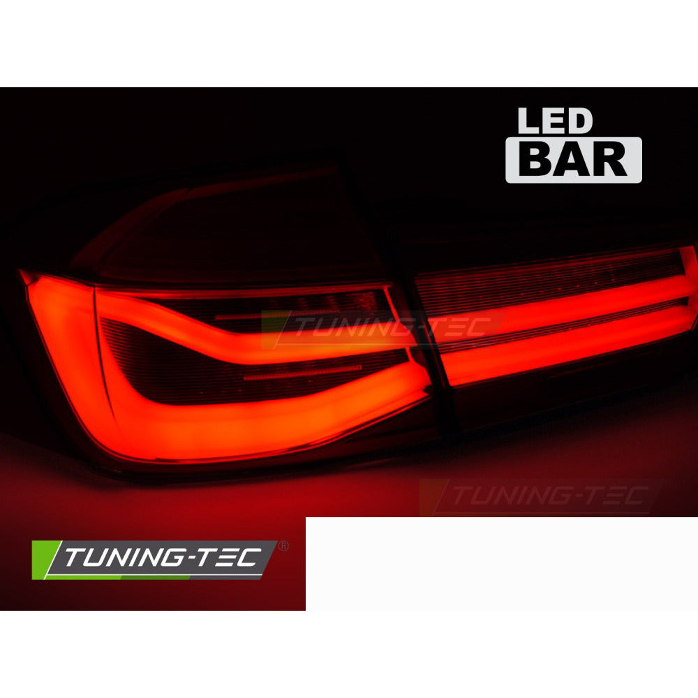 LED Bar Sequenziali Fanali Posteriori Fumé per BMW F30 (2011-2018) Colore Fumé