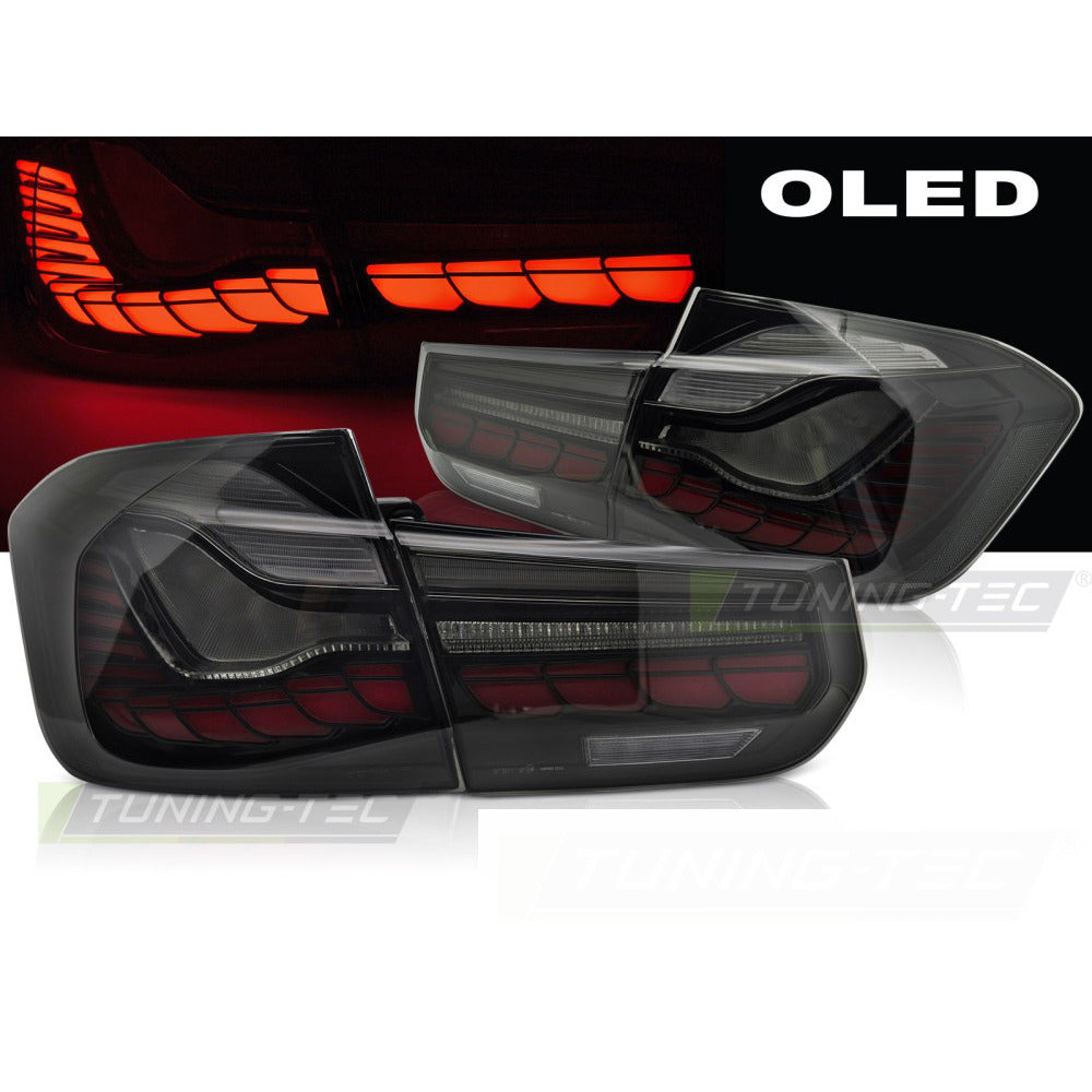 Oled Fanali Posteriori Fumé per BMW F30 (anni 2011-2018) - Fanali Posteriori