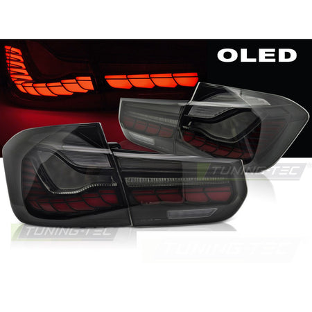 Oled Fanali Posteriori Fumé per BMW F30 (anni 2011-2018) - Fanali Posteriori