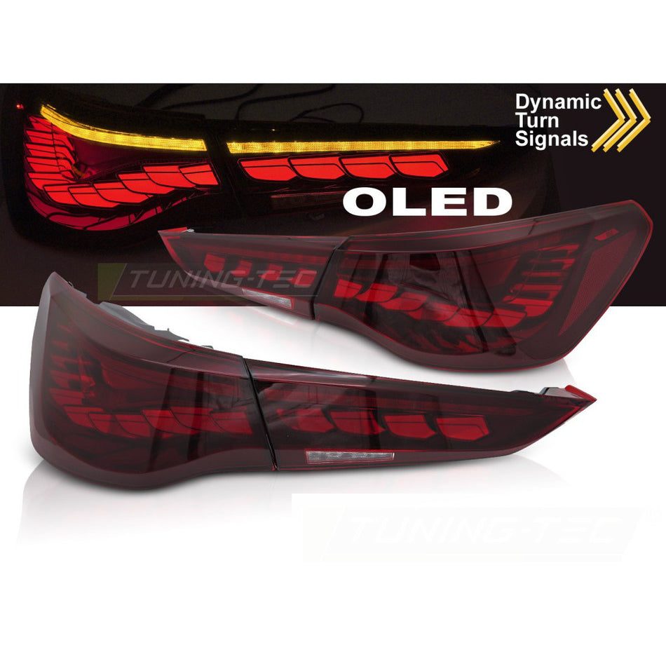 LED Fanali Posteriori Rosso per BMW G22 G23 (2020-2024) Fanali Posteriori Rossi