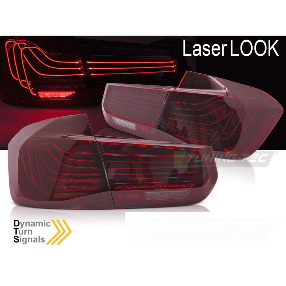 LED Laser Fanali Posteriori Rosso Sequenziali per BMW F30 (2011-2018) Fanali