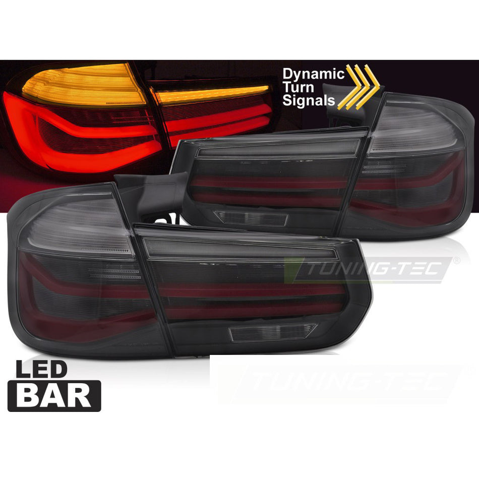 LED Bar Sequenziali Fanali Posteriori Fumé Scuri per BMW F31 (2011-2018)