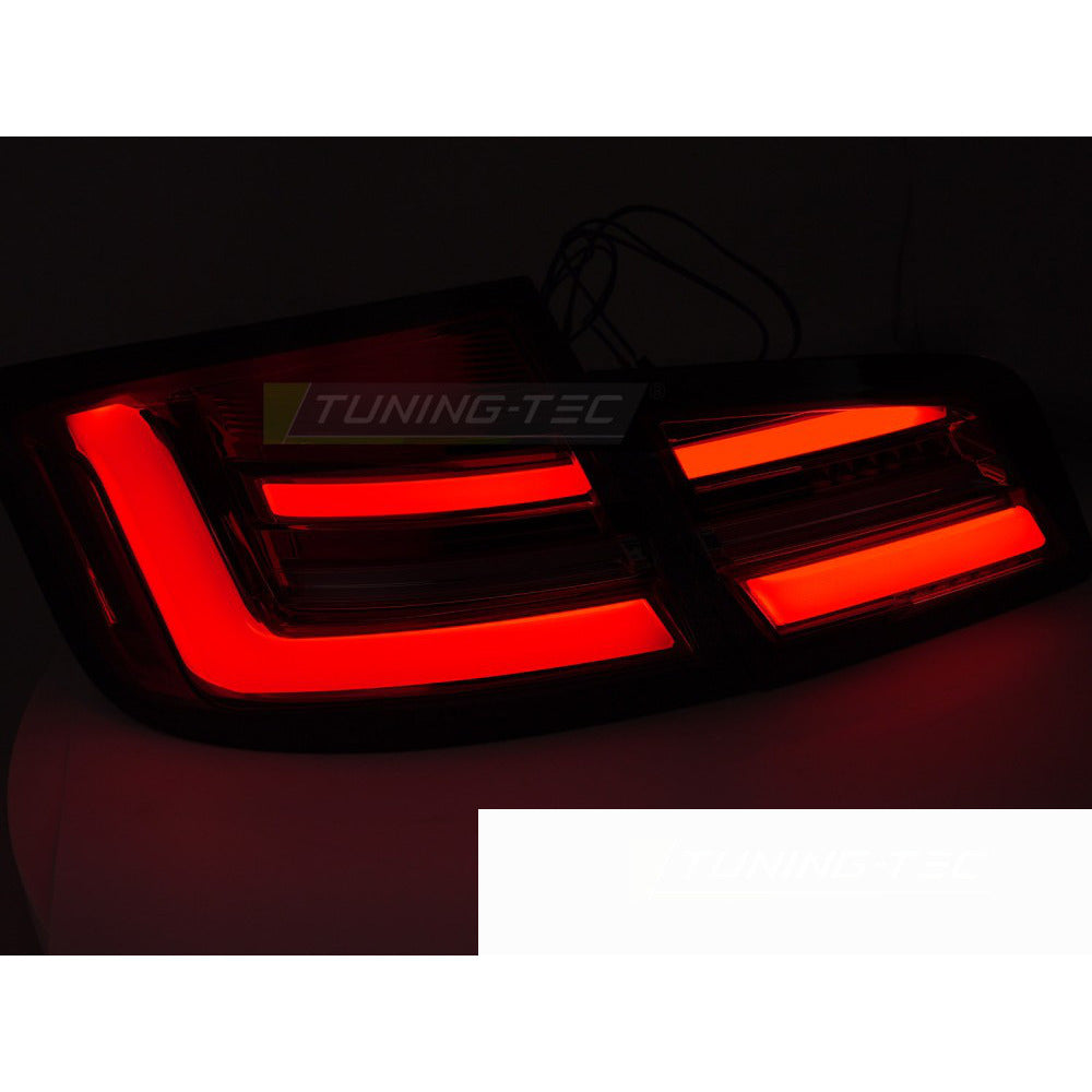 LED Bar Fanali Posteriori Nero Lucido Sequenziali per BMW F10 (2010-2013)