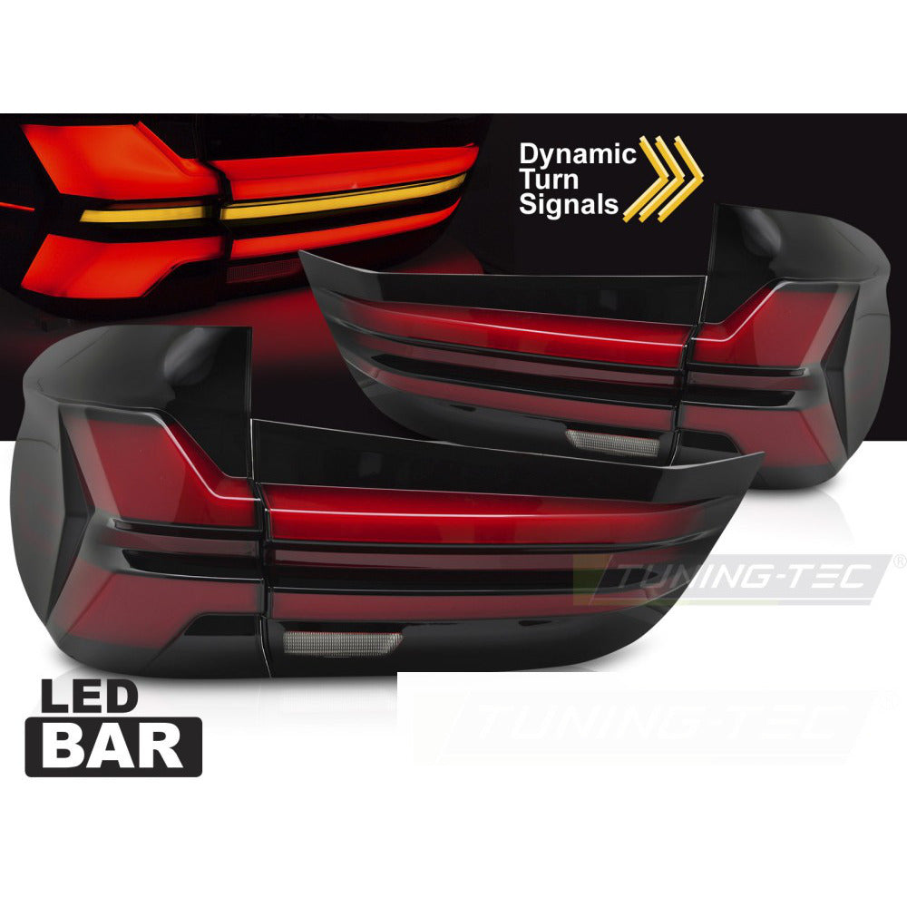 Fanali Posteriori LED Bar Sequenziali per BMW X5 F15 2013-2018