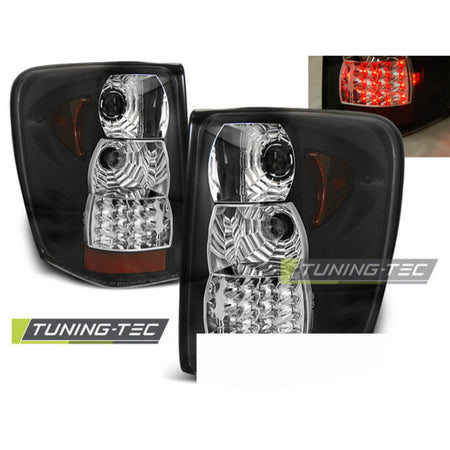 Jeep Grand Cherokee 99-05.05 Nero LED Fari Anteriori a LED Sostituzione