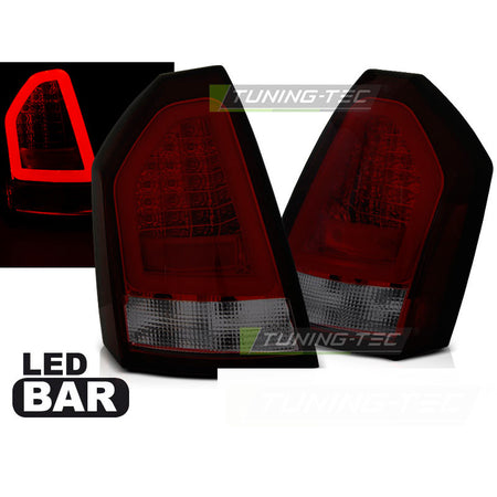 Chrysler 300C 05-08 Rosso Fumé LED Bar Universale per Auto Accessorio Tuning