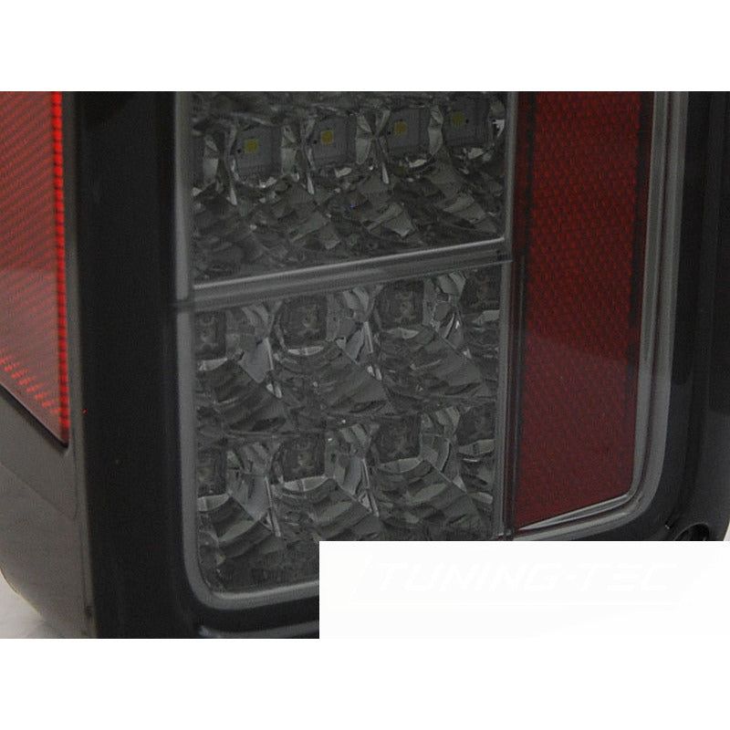 Jeep Wrangler Jk 07-18 LED Fumé Fari Anteriori Fumè per Jeep Wrangler JK 07-18