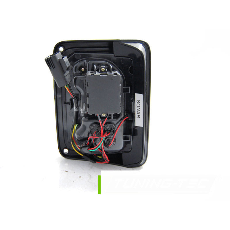 Jeep Wrangler Jk 07-18 LED Fumé Fari Anteriori Fumè per Jeep Wrangler JK 07-18