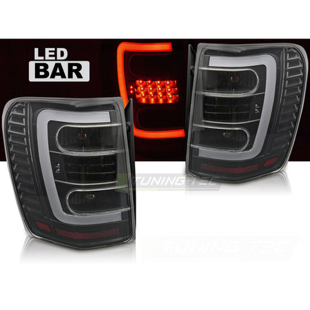 Jeep Grand Cherokee 99-05.05 Luci LED Chiare e Nere per Fari Posteriori