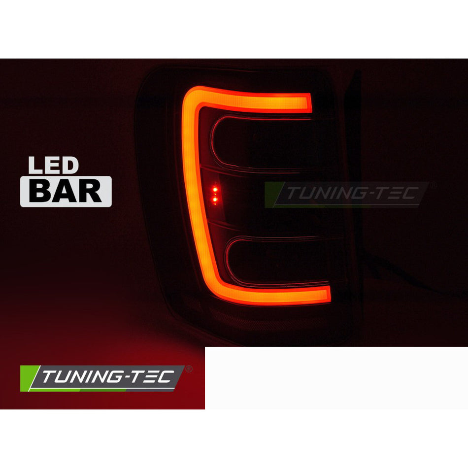 Jeep Grand Cherokee 99-05.05 Luci LED Chiare e Nere per Fari Posteriori