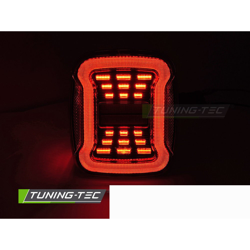 Jeep Wrangler Yj 91-96 / Tj 96-06 Fari LED Fumé Anteriori e Posteriori