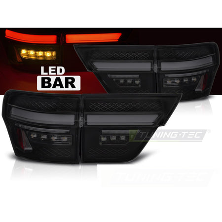 Jeep Grand Cherokee Wk2 11-13 LED Fumé Fari Posteriori Fumè per Jeep Grand