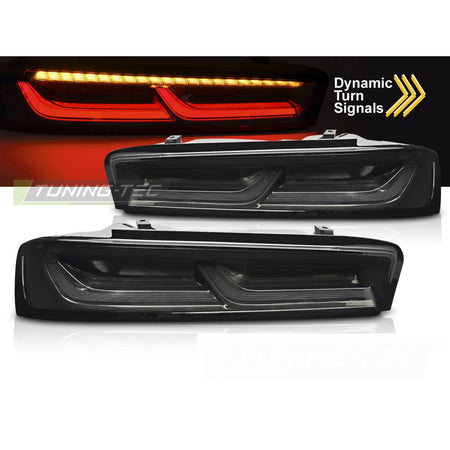 LED Tailights Fumé Nero per Chevrolet Camaro (2016-2018) Universale