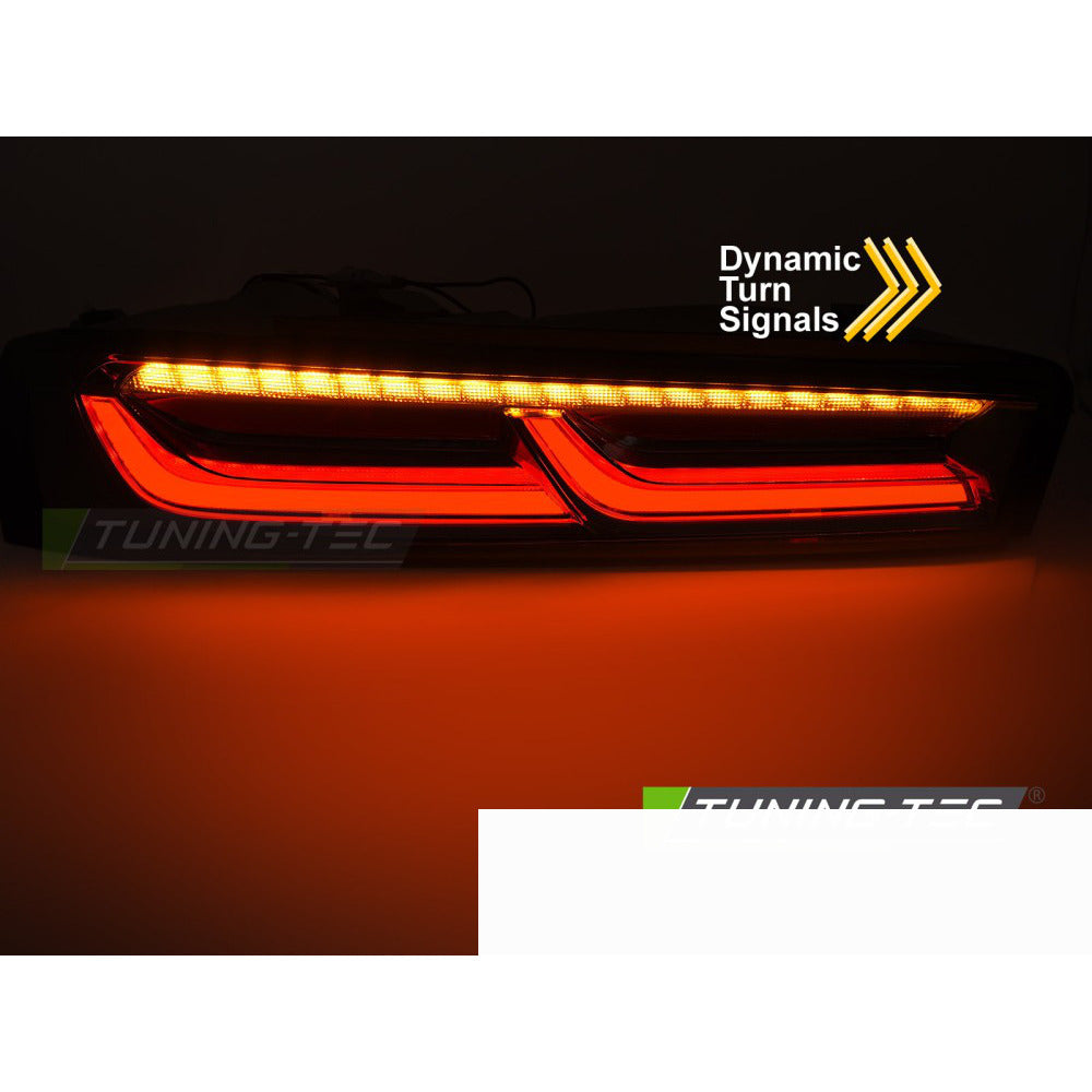 LED Tailights Fumé Nero per Chevrolet Camaro (2016-2018) Universale