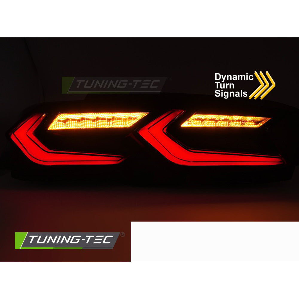 LED Tailights Rosso Nero per Chevrolet Camaro (2019-2023) Universale