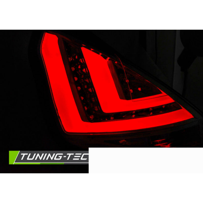 Ford Fiesta Mk7 12-16 Hb Rosso Fumé LED Bar per Auto con Carrozzeria Berlina