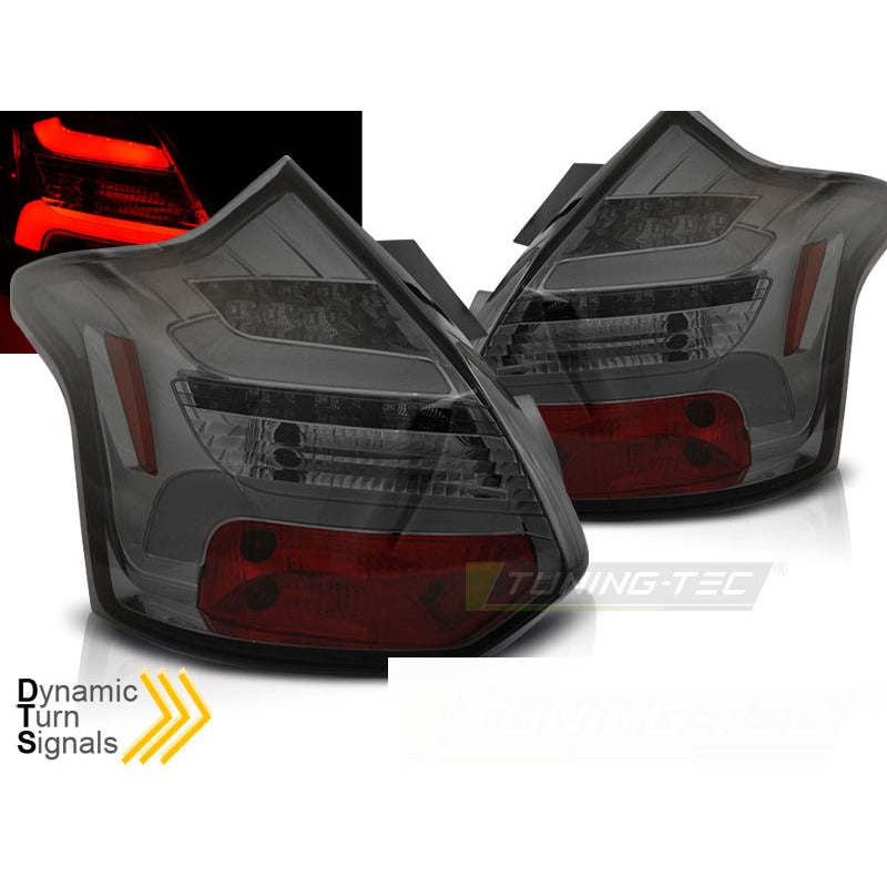 Ford Focus 3 11-10.14 Berlina 5 Porte Fari LED Bar Sequenziali Indicatori