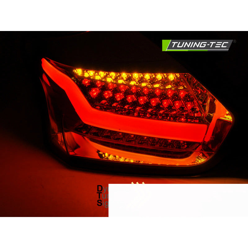 Ford Focus 3 15-18 Berlina 5 Porte Cromato Sequenziali LED per Illuminazione