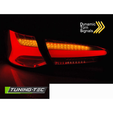 LED Fanali Posteriori Rosso Fumé Sequenziali per Ford Focus 4 (2018-2021)