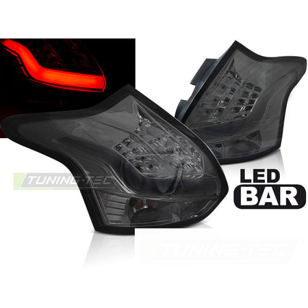 Ford Focus 3 11-10.14 Berlina 5 Porte Fumé LED Bar per Auto Tuning Accessori