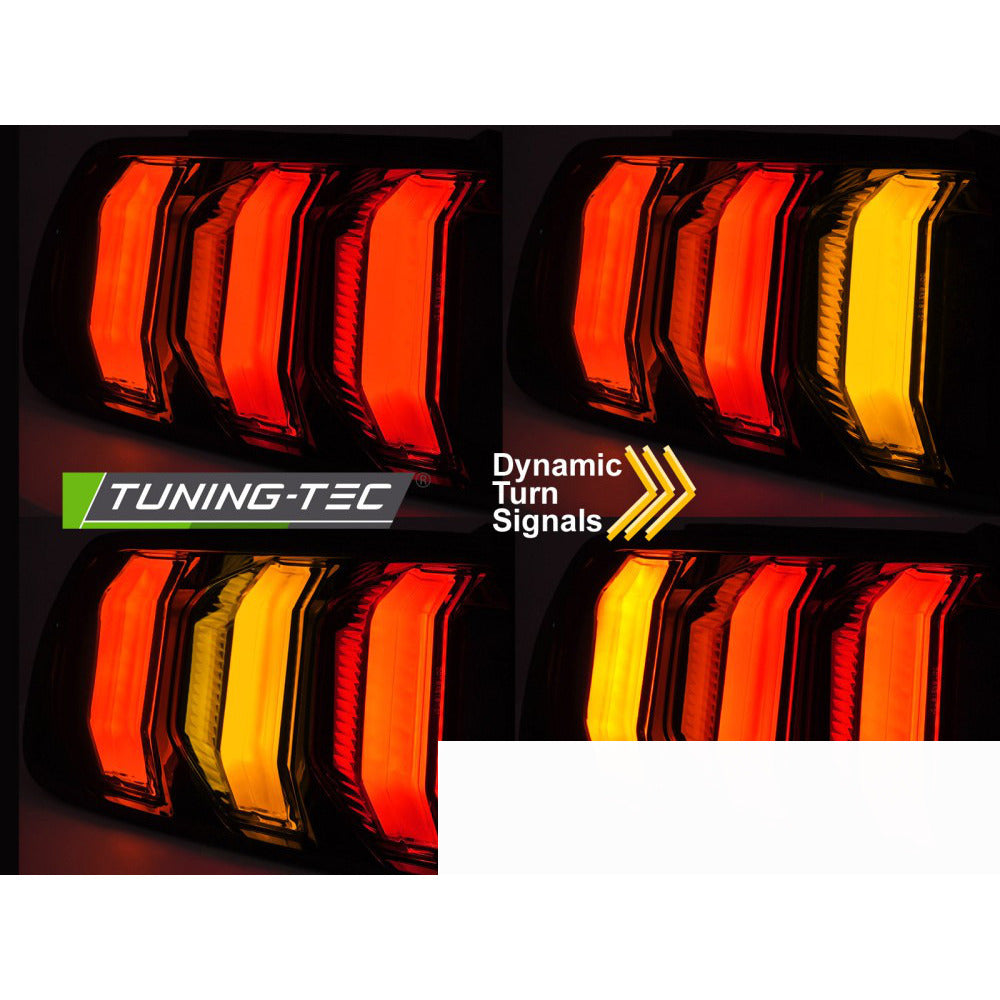 Ford Mustang 14-22 Rosso LED per Illuminazione Interna ed Esterna Auto