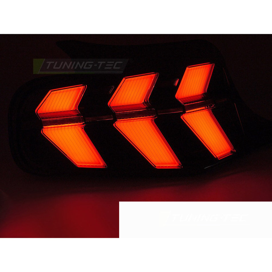 Ford Mustang 10-13 Nero LED Fari Anteriori LED Scuri per Auto Tuning