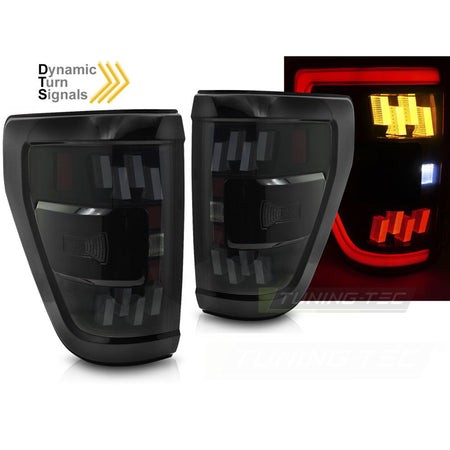 Full LED Fanali Posteriori Fumé Sequenziali per Ford F150 MK14 (2020-2023)