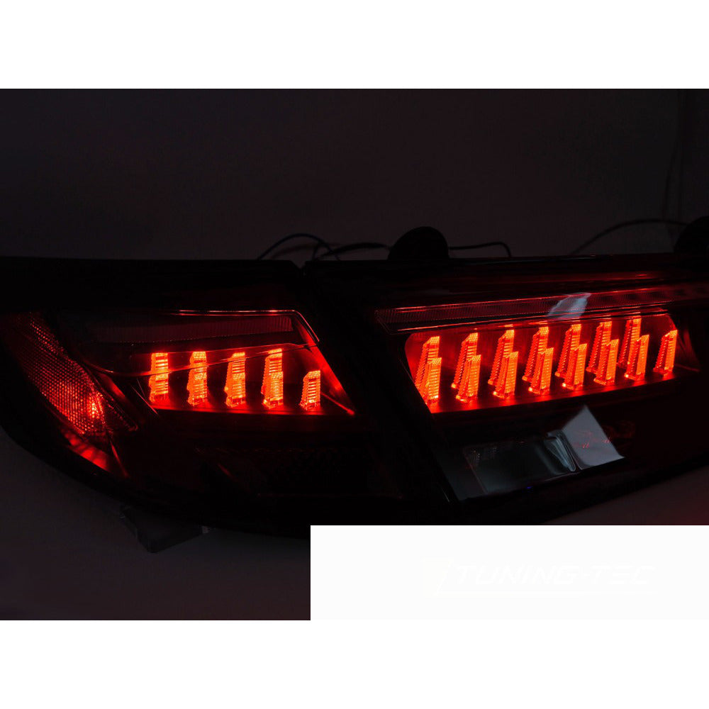 LED Fanali Posteriori Blac Rosso Fumé per Honda Civic XI (2021-2023) Berlina 5