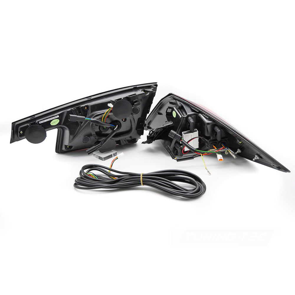LED Fanali Posteriori Blac Rosso Fumé per Honda Civic XI (2021-2023) Berlina 5