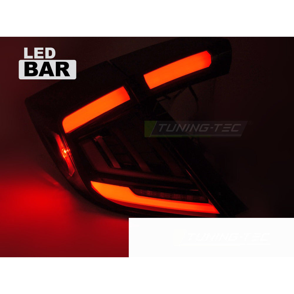 LED Fanali Posteriori Fumé per Honda Civic X 16-21 Berlina 5 Porte