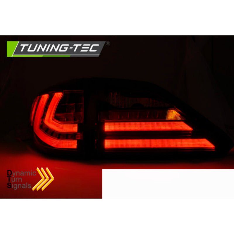 Lexus Rx Iii 350 09-12 Fari a LED Rosso Fumè per Esterni Auto Universale