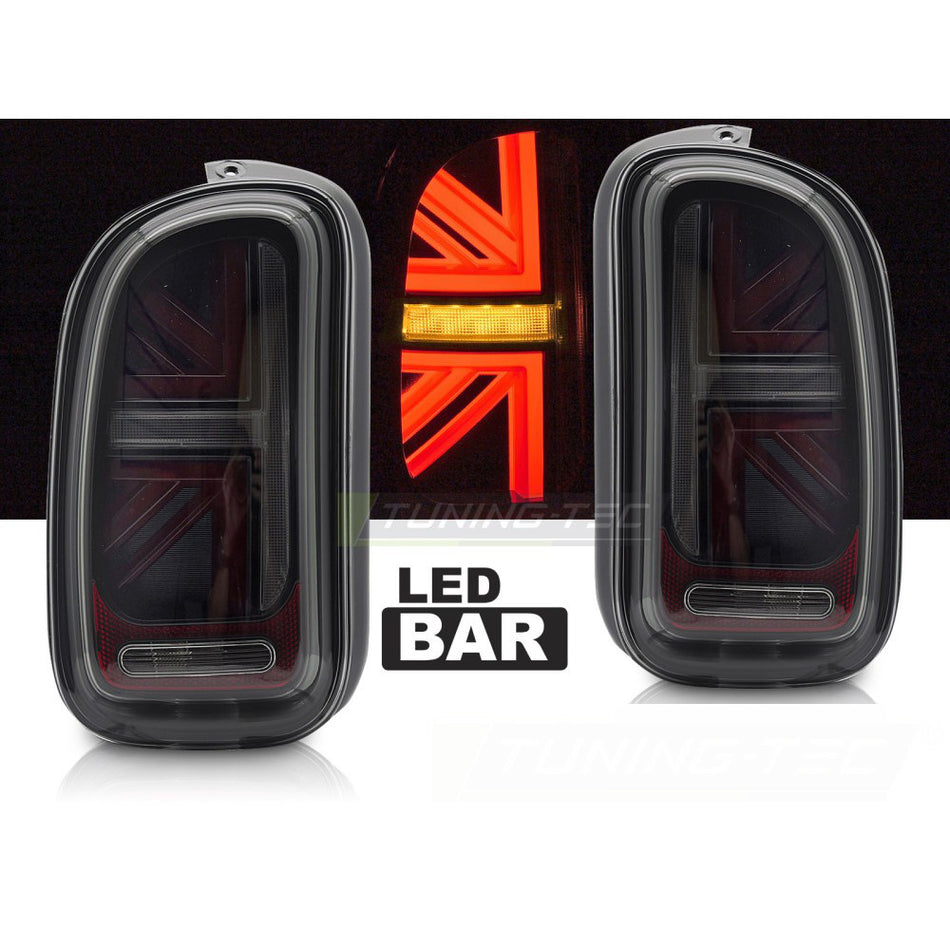 LED Fanali Posteriori Fumé per Mini Cooper R55 (anni 2007-2014) Fanali