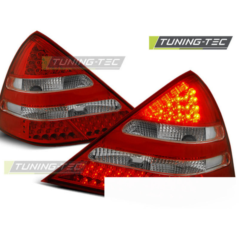 LED Fanali Posteriori Rosso Bianco per Mercedes R170 SLK (04.96-04) Fanali