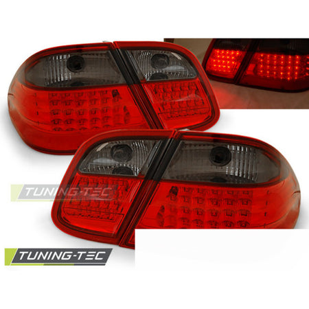 LED Fanali Posteriori Rosso Fumé per Mercedes W208 CLK (03.97-04.02) Fanali