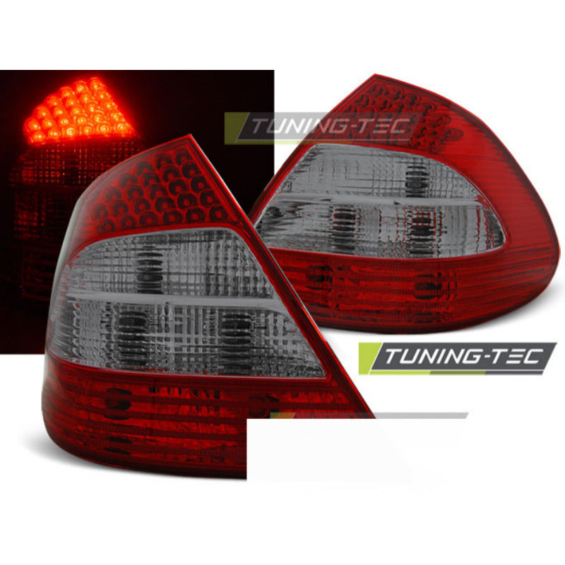 LED Fanali Posteriori Rosso Fumé per Mercedes W211 Classe E (03.02-04.06)