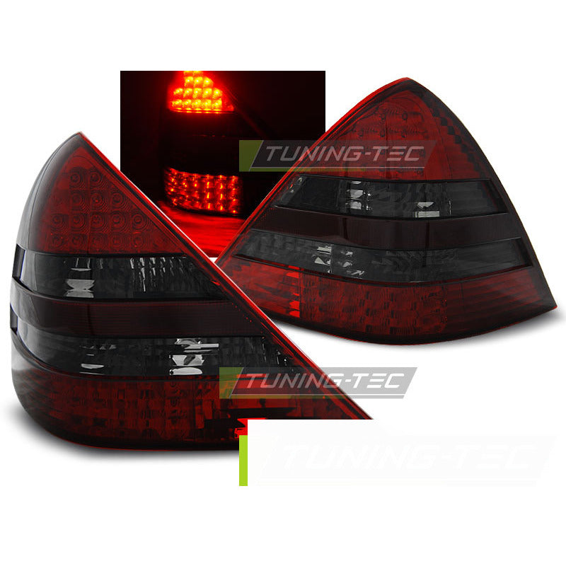 LED Fanali Posteriori Rosso Fumé per Mercedes R170 SLK (04.96-04) - Fanali