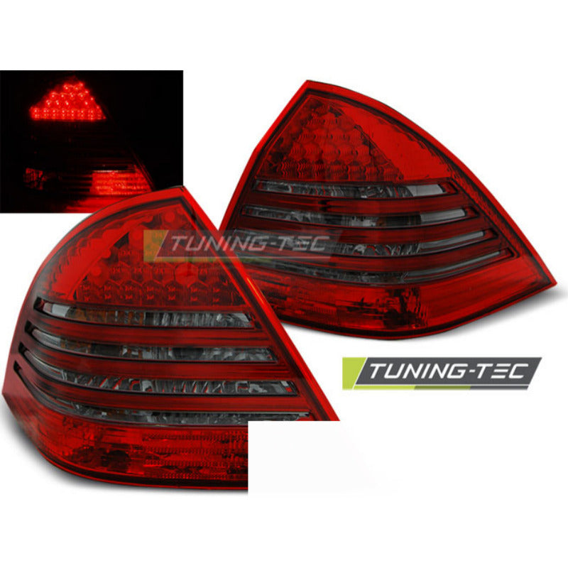 LED Fanali Posteriori Rosso Fumé per Mercedes C-Klasa W203 Berlina 00-04
