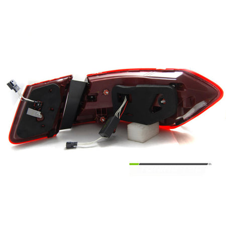LED Fanali Posteriori Rosso Bianco Sequenziali per Mercedes W212 Classe