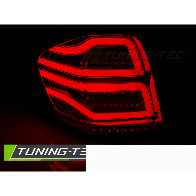 LED Bar Fanali Posteriori Rosso Fumé per Mercedes-Benz Classe M W164