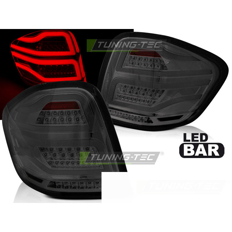 LED Bar Fanali Posteriori Fumé per Mercedes-Benz Classe M W164 (09-11)