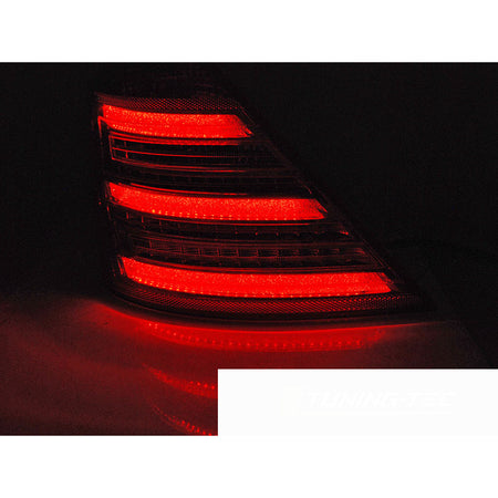 LED Fanali Posteriori Rosso Bianco Sequenziali W222 Look per Mercedes W221