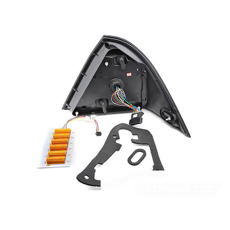 Mercedes W203 Berlina 04-07 Barra LED Fumè Rossa per Esterni Auto